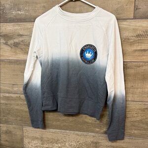 Women's Ombre Gray Sweater